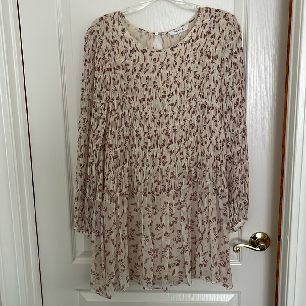 Frame drop waist dress